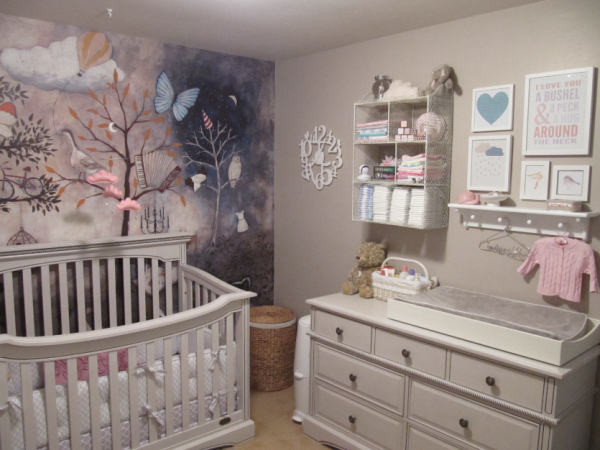 Kamar dengan Tema Hutan Ajaib